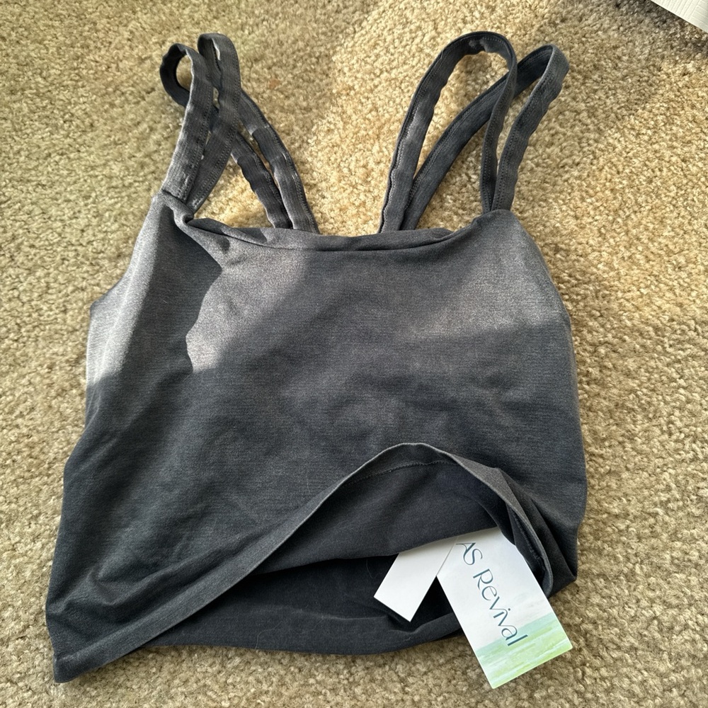 AS Revival Gray Tank Top. High Quality spandex.